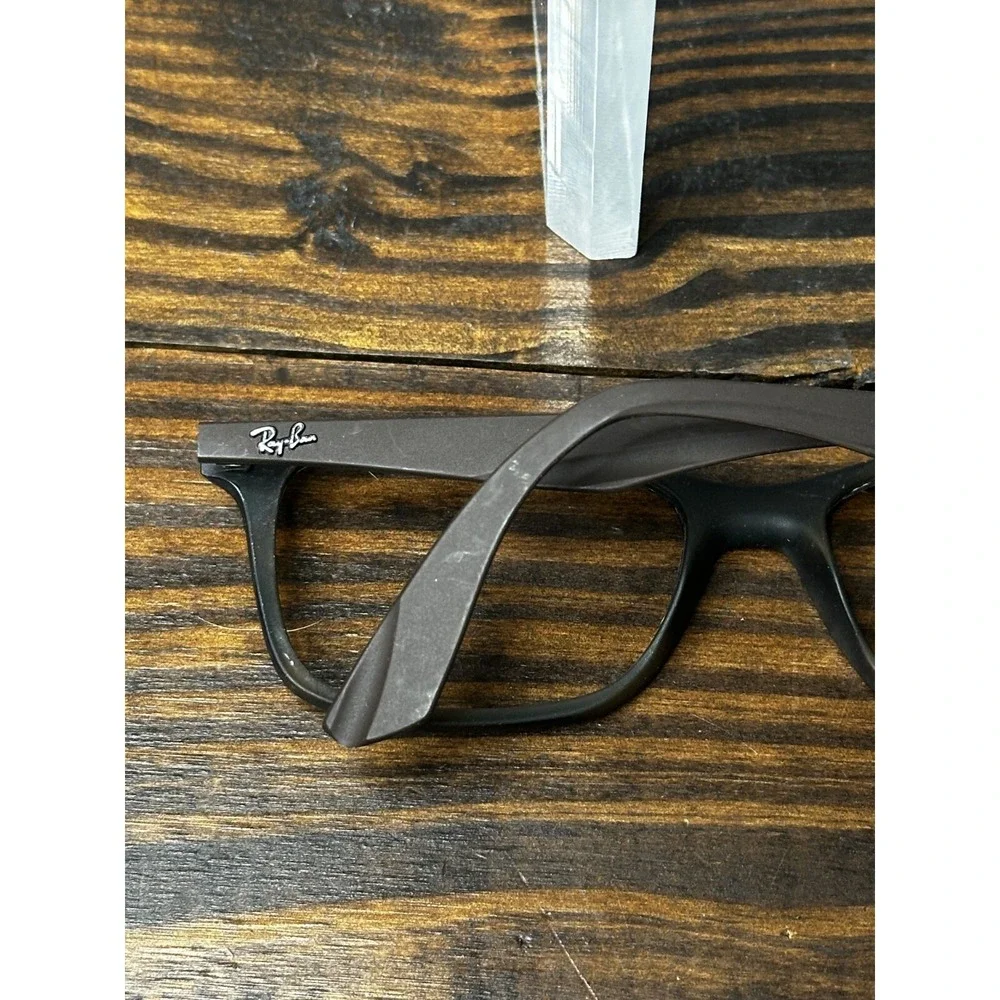 Ray-Ban Optics RB7047-5573 Matte Havana Full Rim Square Eyeglasses Frame 140 - Picture 5 of 6